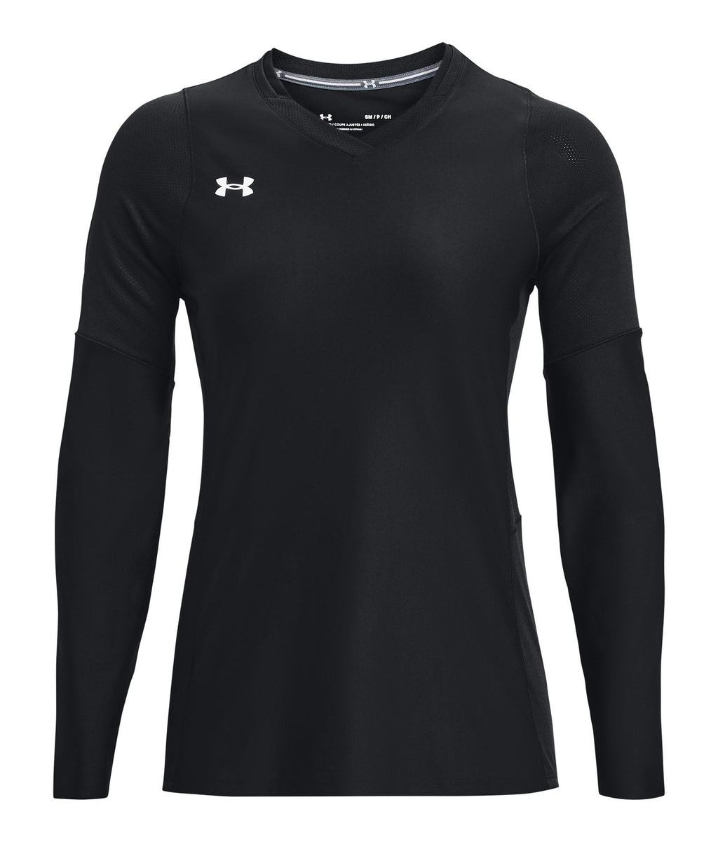 UA Powerhouse 2.0 Women's Volleyball Long Sleeve Jersey - Black