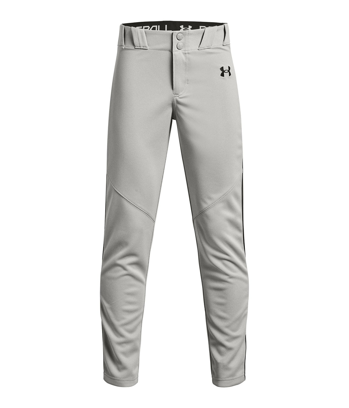UA Utility Piped Boys' Baseball Pants - Gray