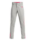 UA Utility Piped Boys' Baseball Pants - Gray