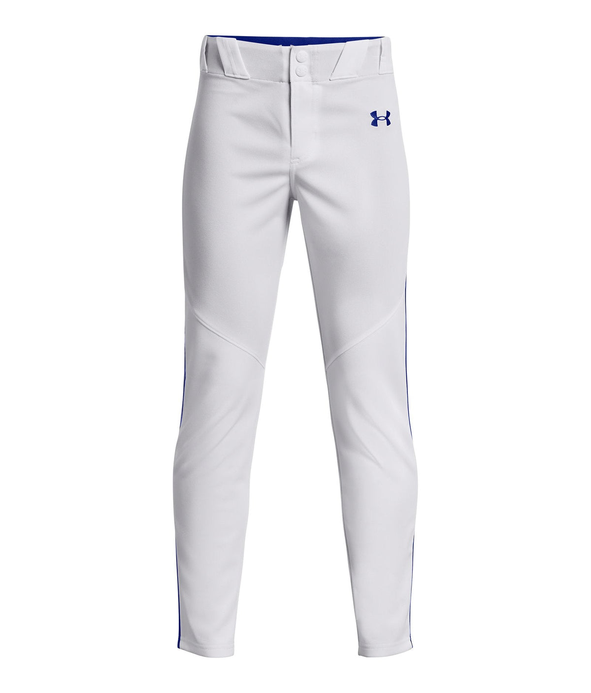 UA Utility Piped Boys' Baseball Pants - White