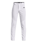 UA Utility Boys' Baseball Pants - White