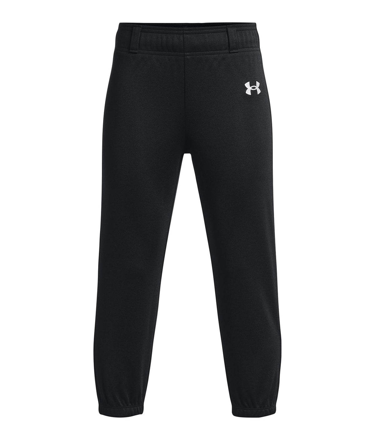 UA T-Ball Kids' Belt Loop Pants - Black