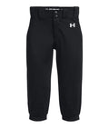 UA Utility Girls' Softball Pants - Black