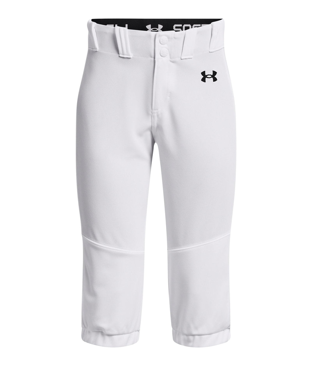 UA Utility Girls' Softball Pants - White