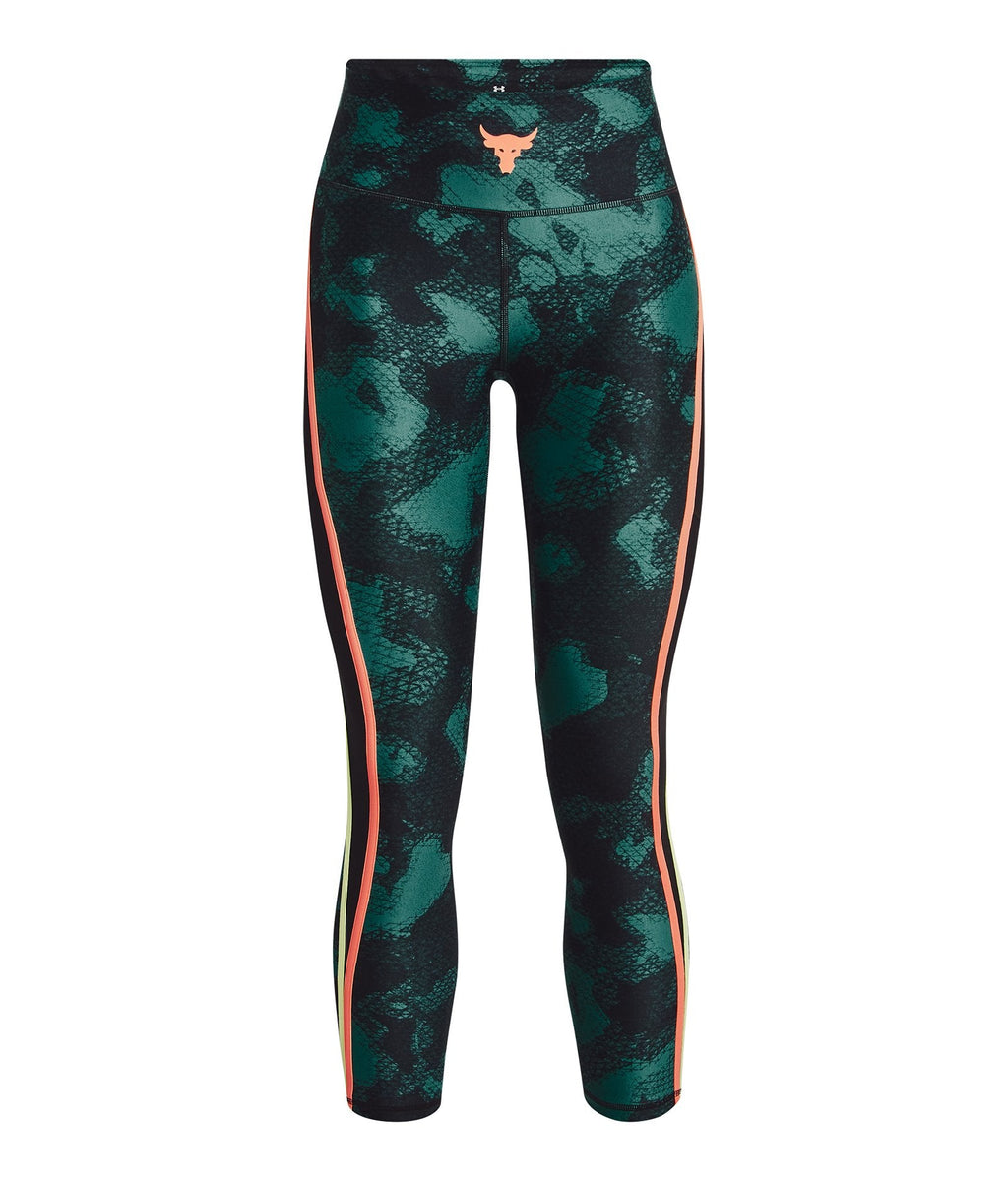 Project Rock HeatGear® Printed Women's Ankle Leggings - Green