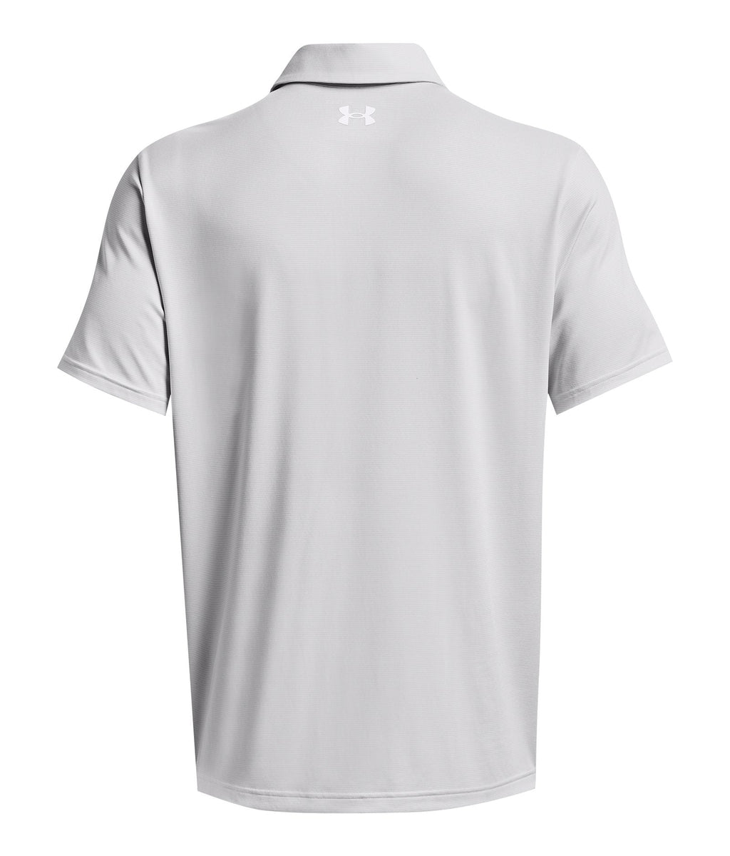 UA Playoff 3.0 Stripe Men's Polo - White