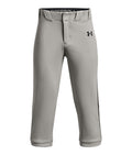 UA Utility Pro Piped Boys' Knicker Baseball Pants - Gray