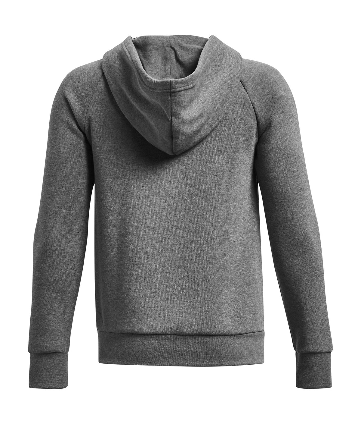 UA Rival Fleece Boys' Full-Zip Hoodie - Gray