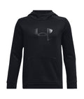 Armour Fleece® Big Logo Boys' Hoodie - Black