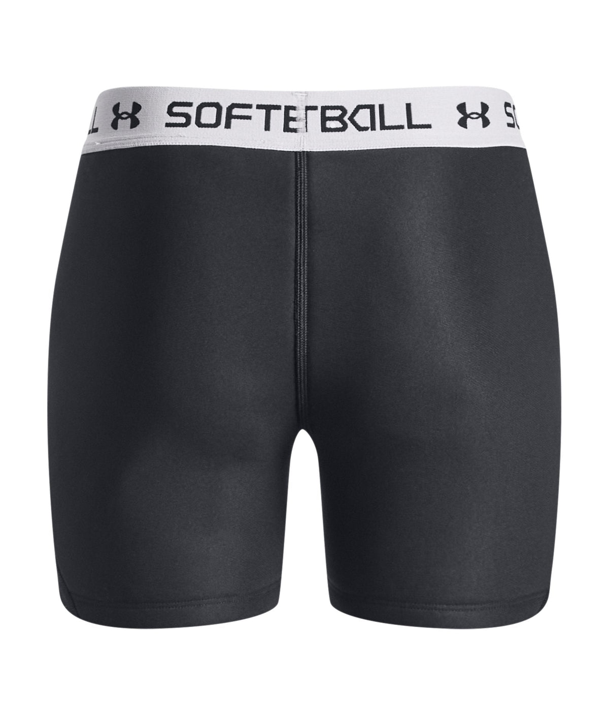 UA Utility Pro Girls' Slider Shorts - Black