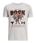 Project Rock Flex Boys' Short Sleeve - White