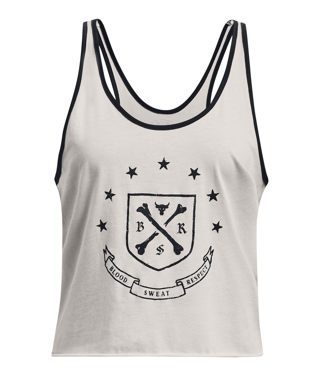 Project Rock Arena Women's Tank - White
