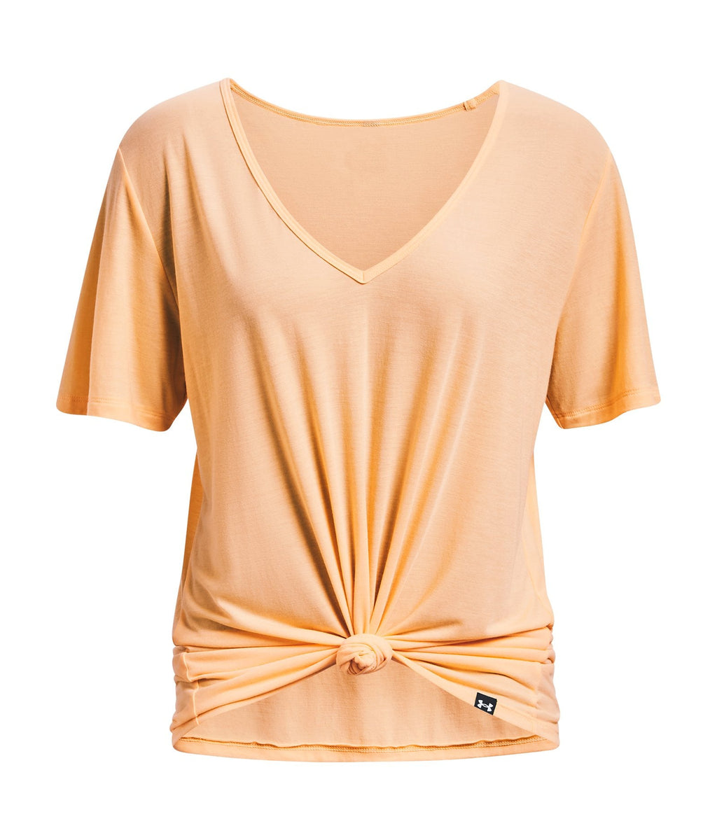 Project Rock Deep V Women's T-Shirt - Yellow