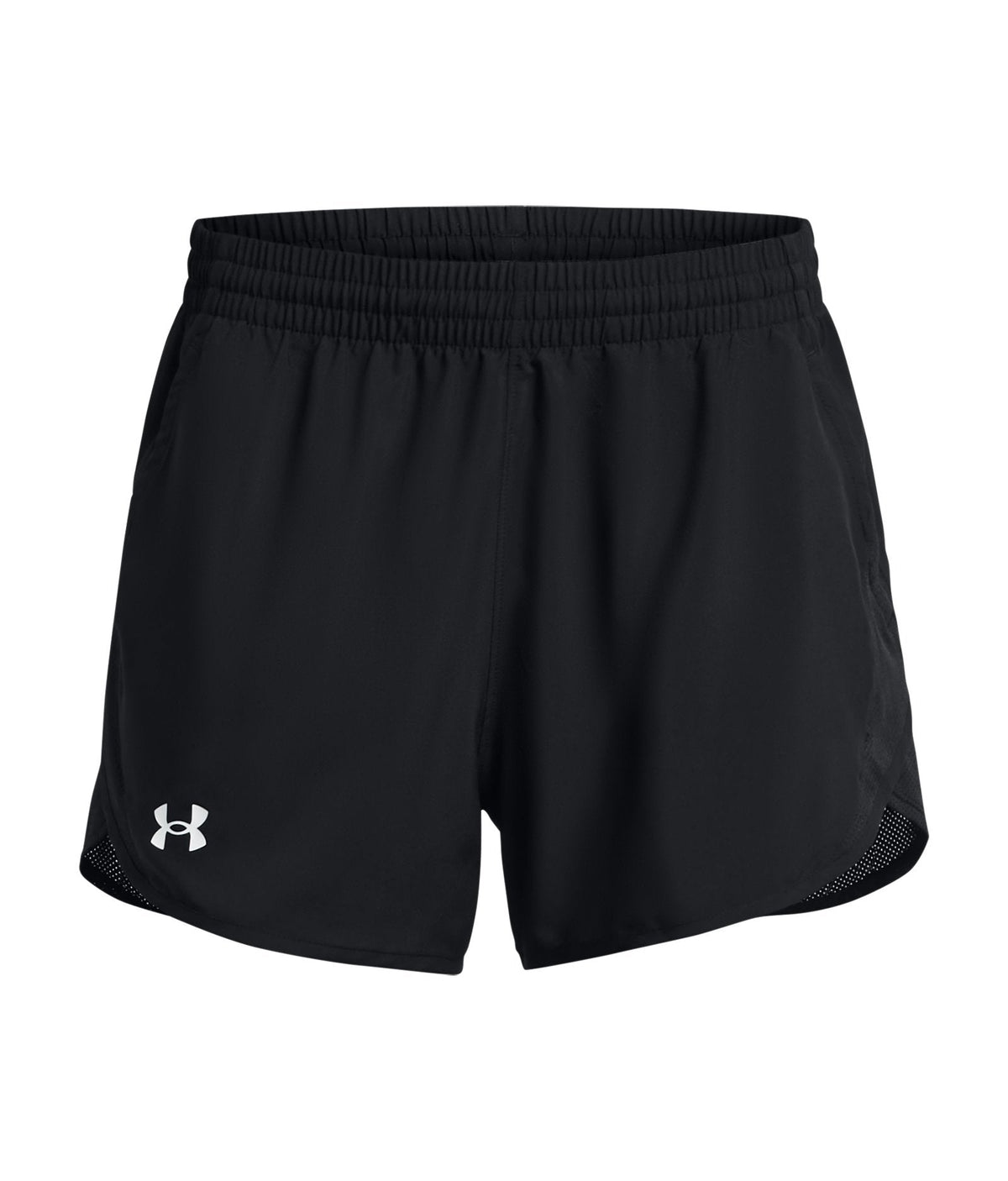 UA Fly-By Unlined Women's 3" Shorts - Black