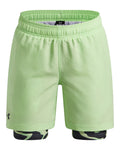 UA Tech™ Woven Boys' 2-in-1 Shorts - Green