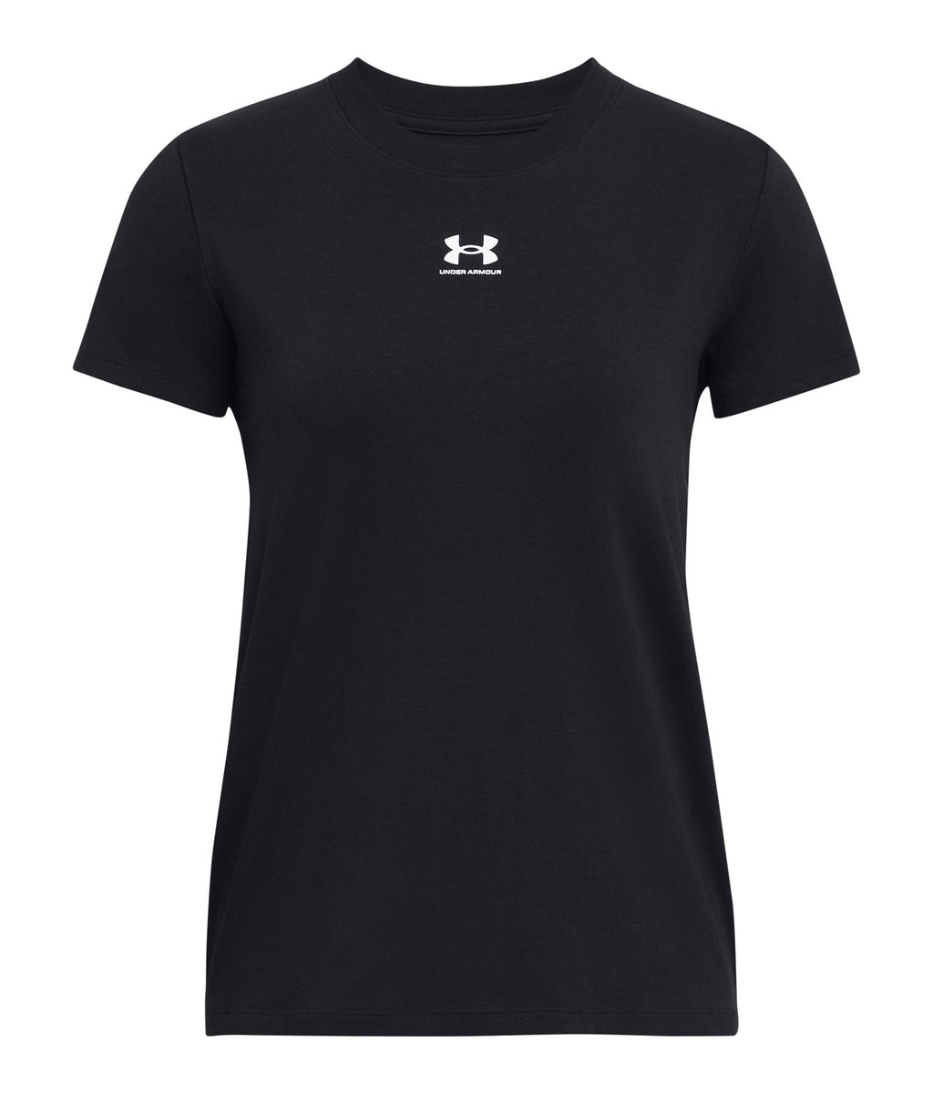UA Rival Core Women's Short Sleeve - Black