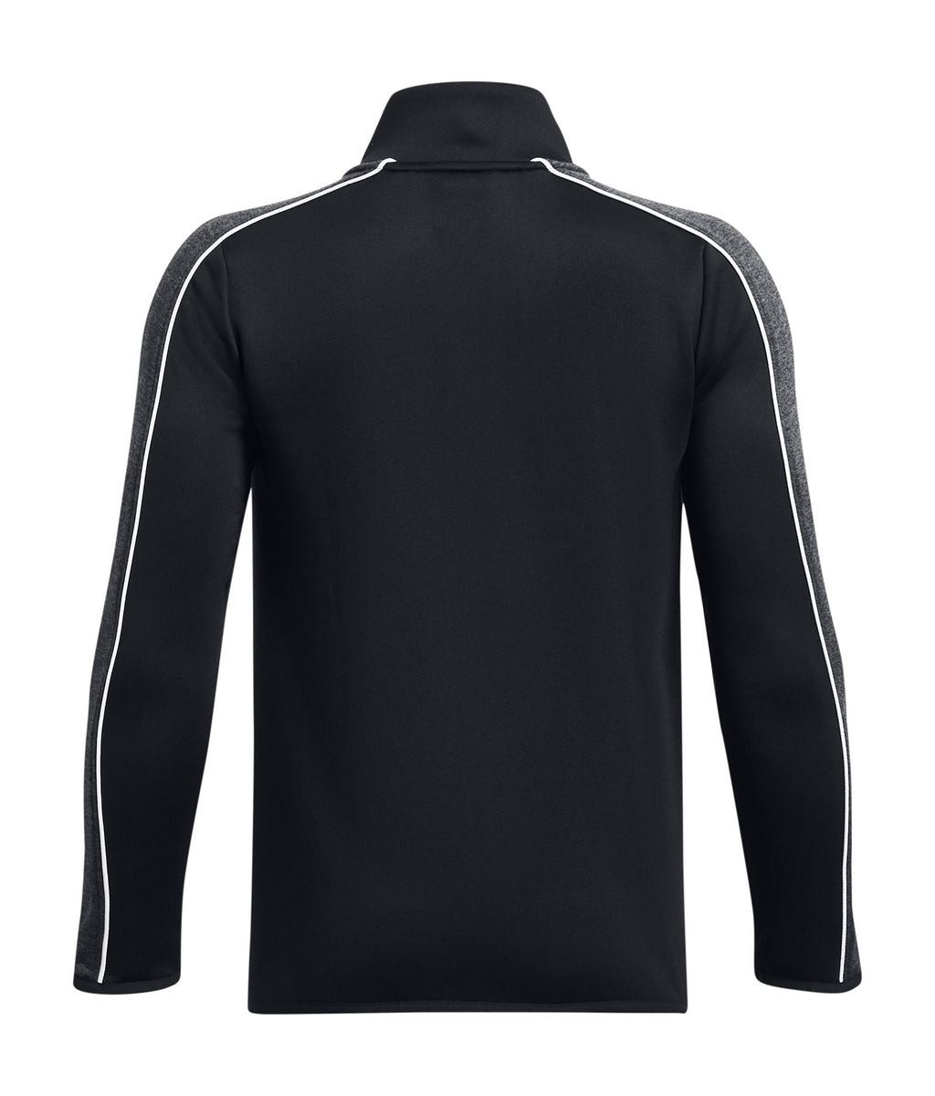 UA Command 2.0 Boys' Warm-Up Full-Zip - Black