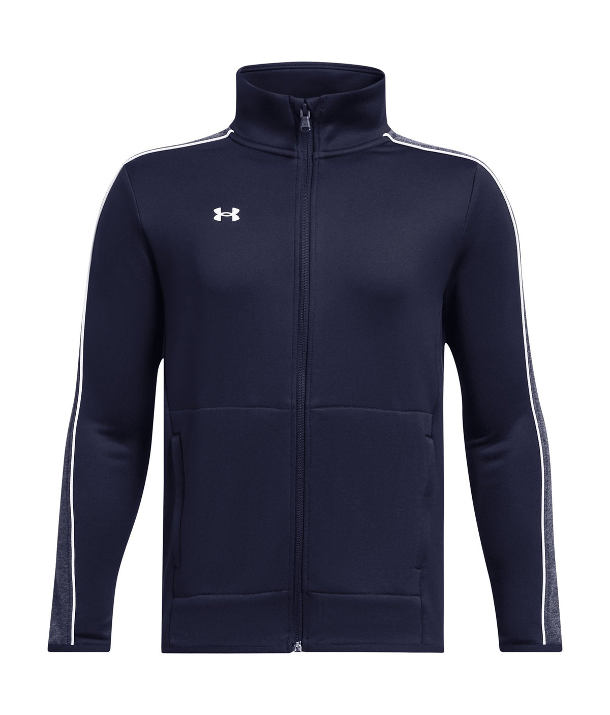 UA Command 2.0 Boys' Warm-Up Full-Zip - Blue