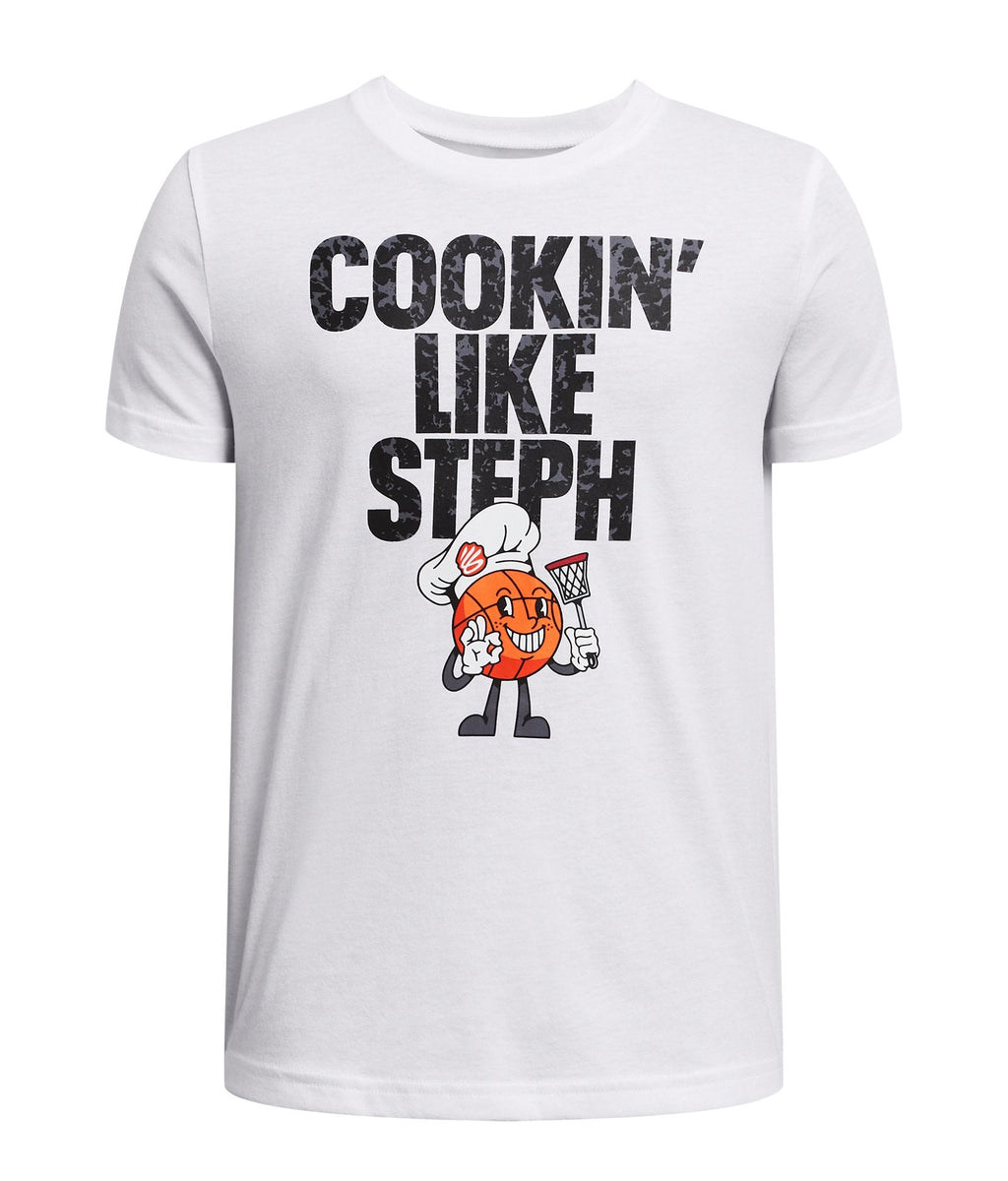 Curry Chef Boys' T-Shirt - White