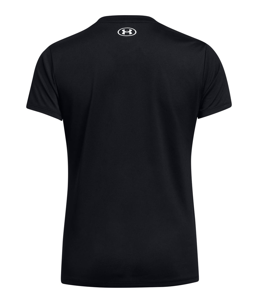 UA Tech™ Women's V-Neck Short Sleeve - Black