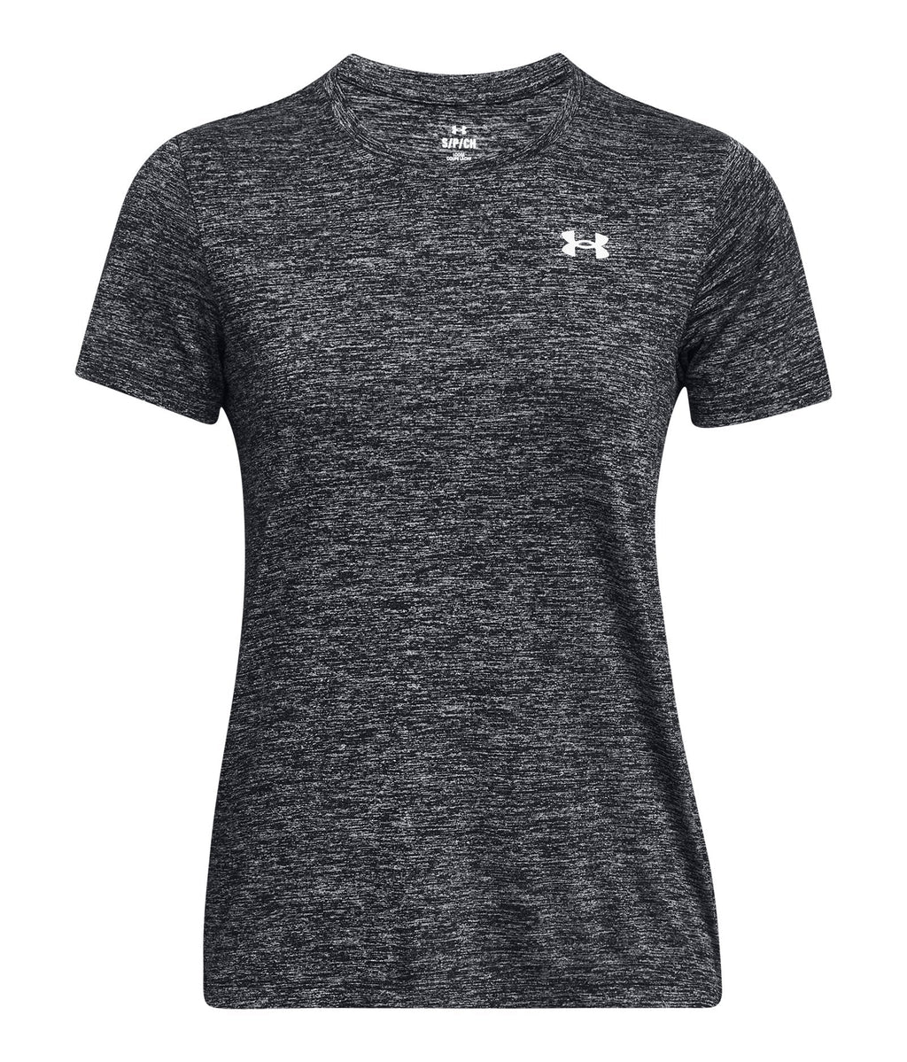 UA Tech™ Twist Women's Short Sleeve - Black