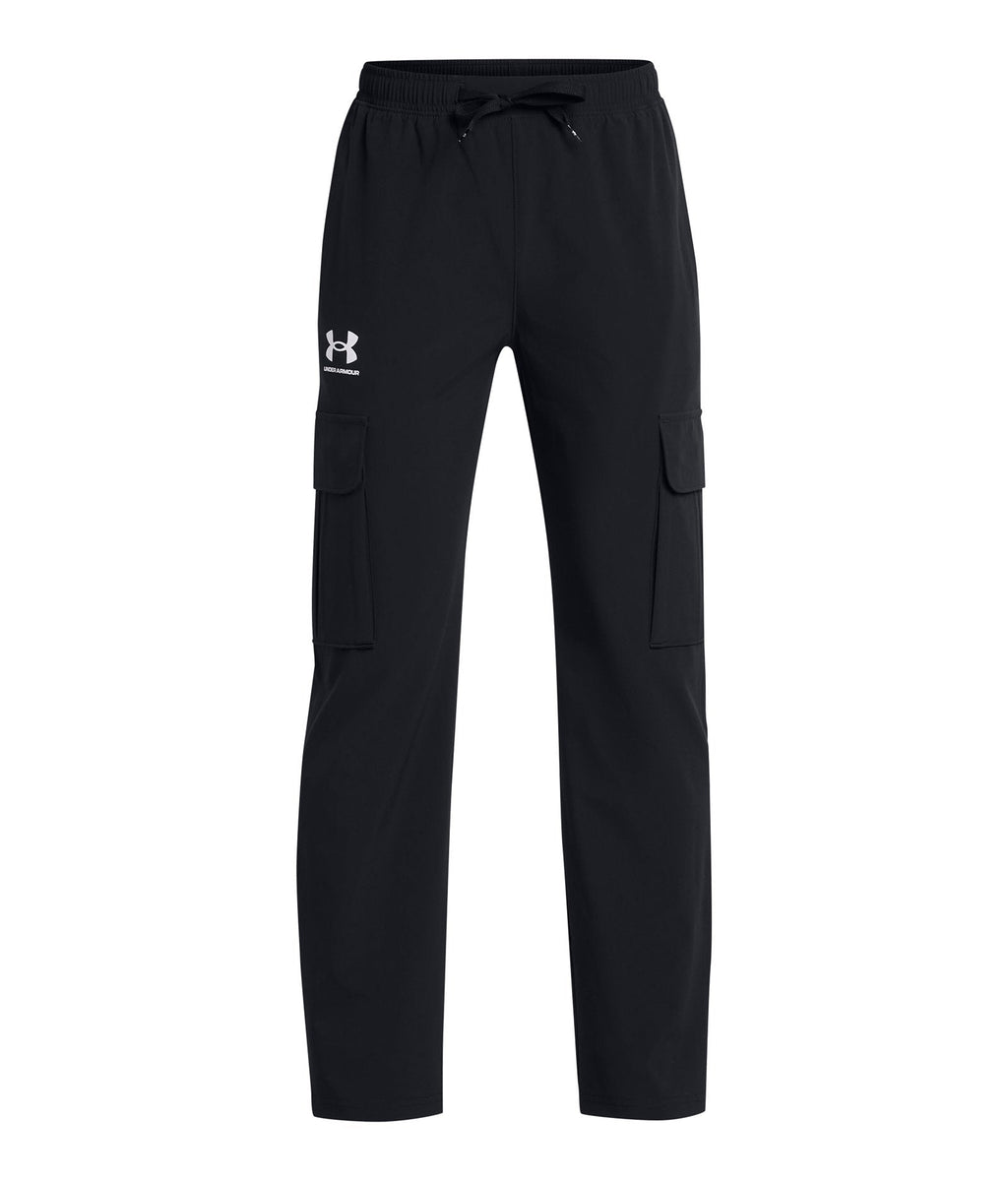 UA Icon Woven Boys' Pants - Black