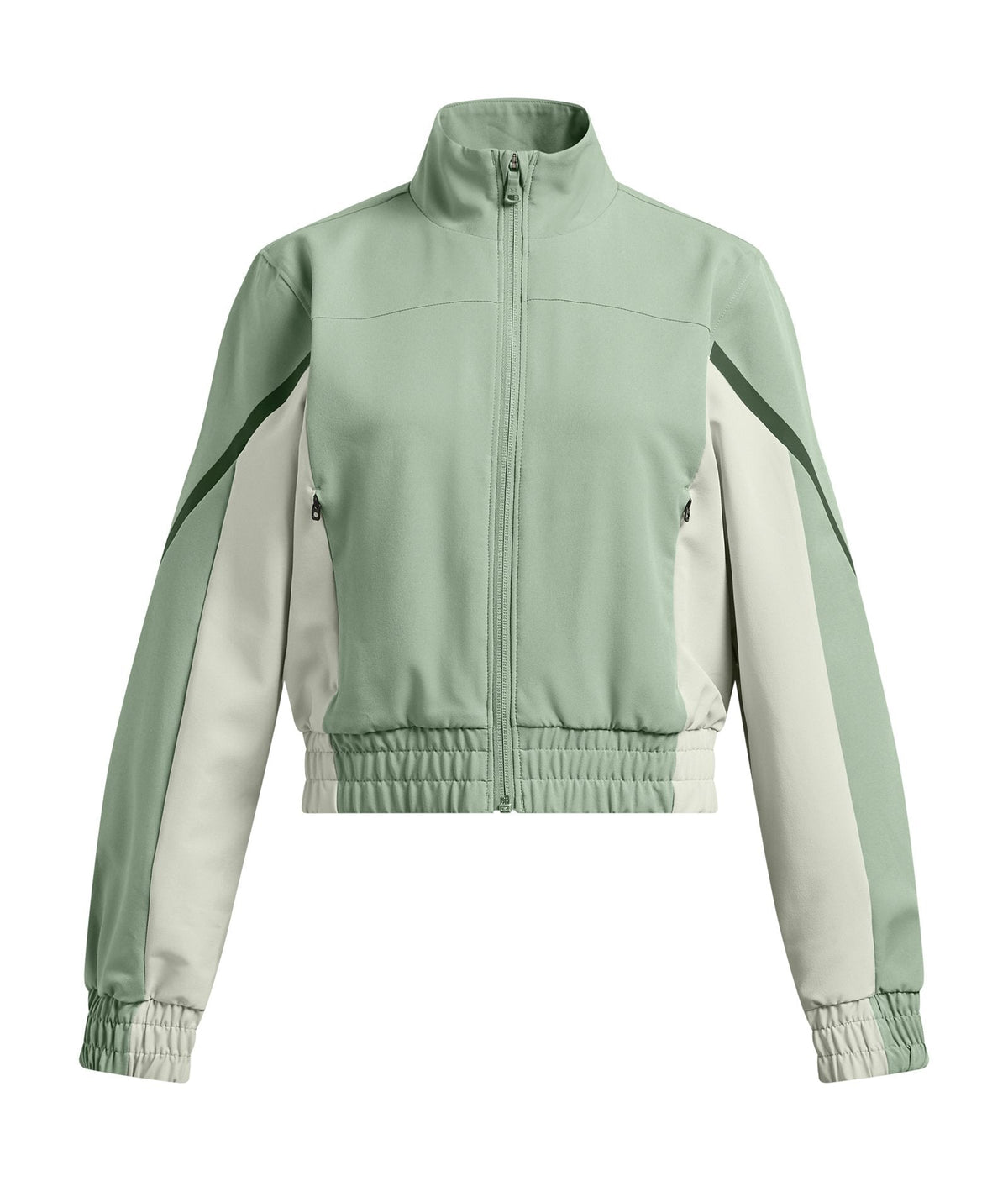 UA Unstoppable Girls' Crop Jacket - Green