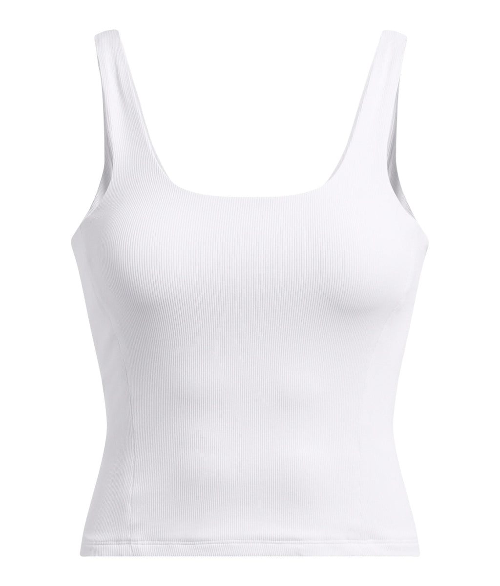 UA Premier Rib Women's Tank - White