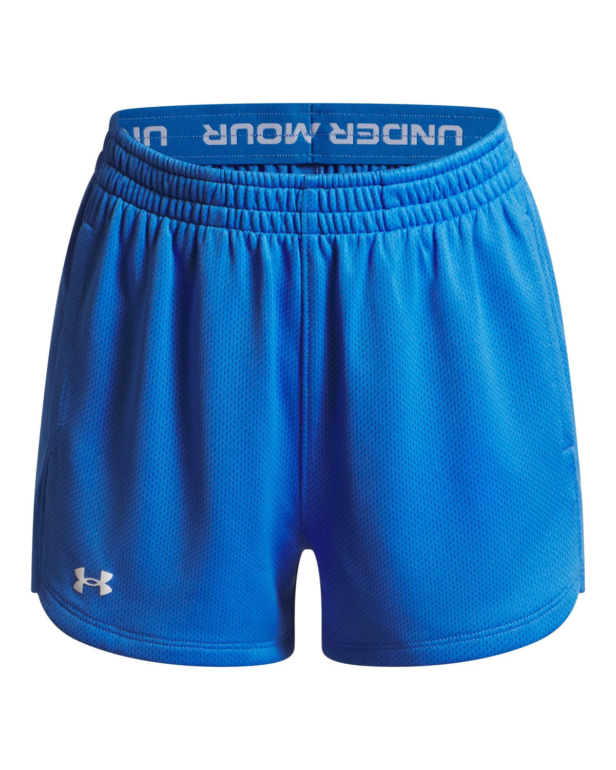 UA Tech™ Mesh Play Up Girls' Shorts - Blue
