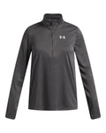 UA Velocity Girls' ½ Zip - Black