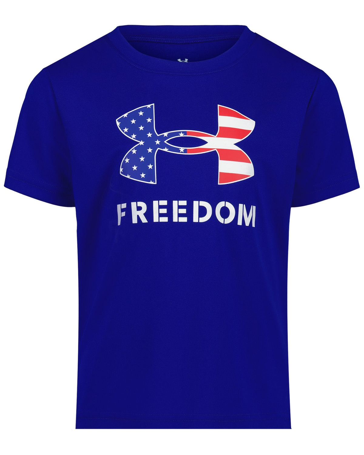 Little Boys' UA Freedom Core Short Sleeve null - Blue