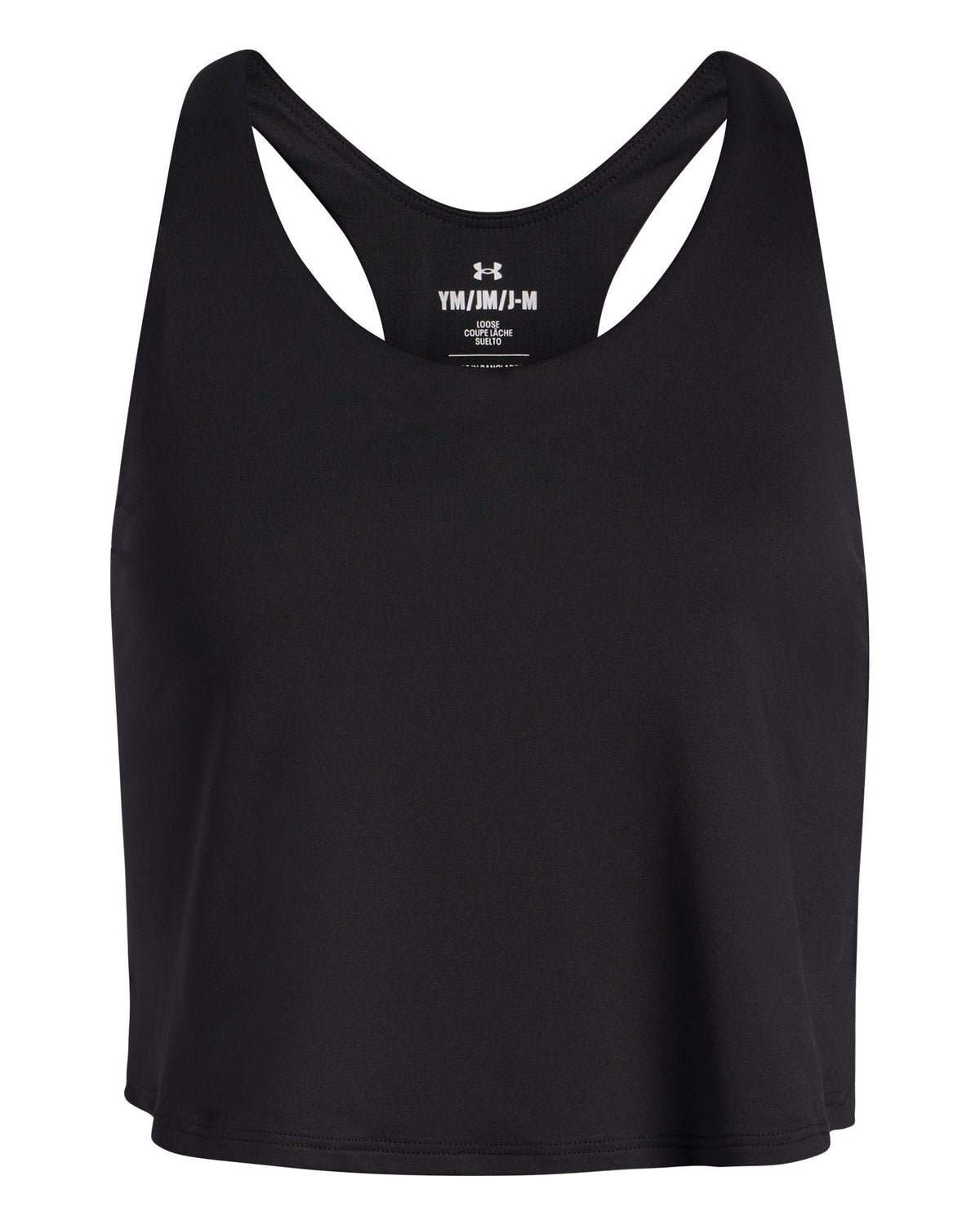 UA Motion Loose Girls' 2-in-1 Tank - Black