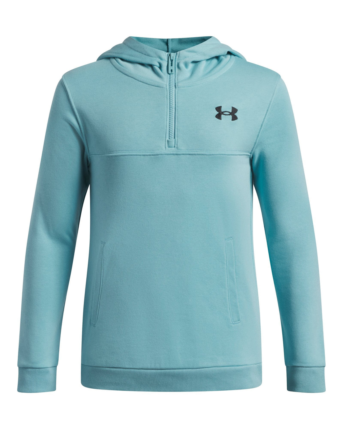 UA Rival Lightweight Boys' ¼ Zip Hoodie - Blue
