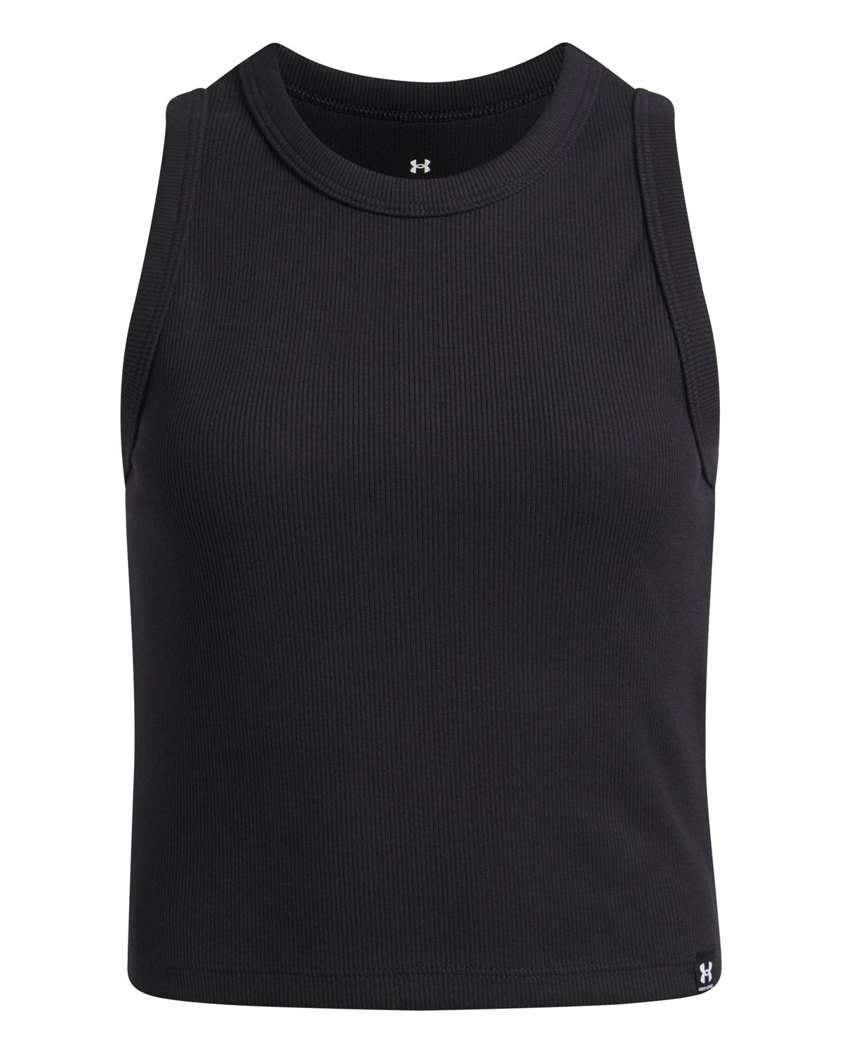 UA Rival Rib Girls' Tank - Black