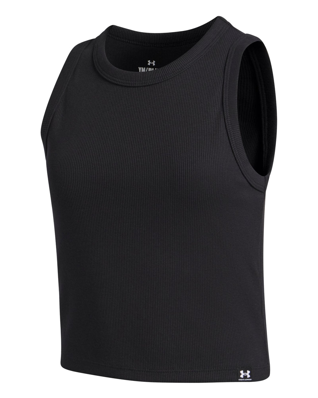 UA Rival Rib Girls' Tank - Black