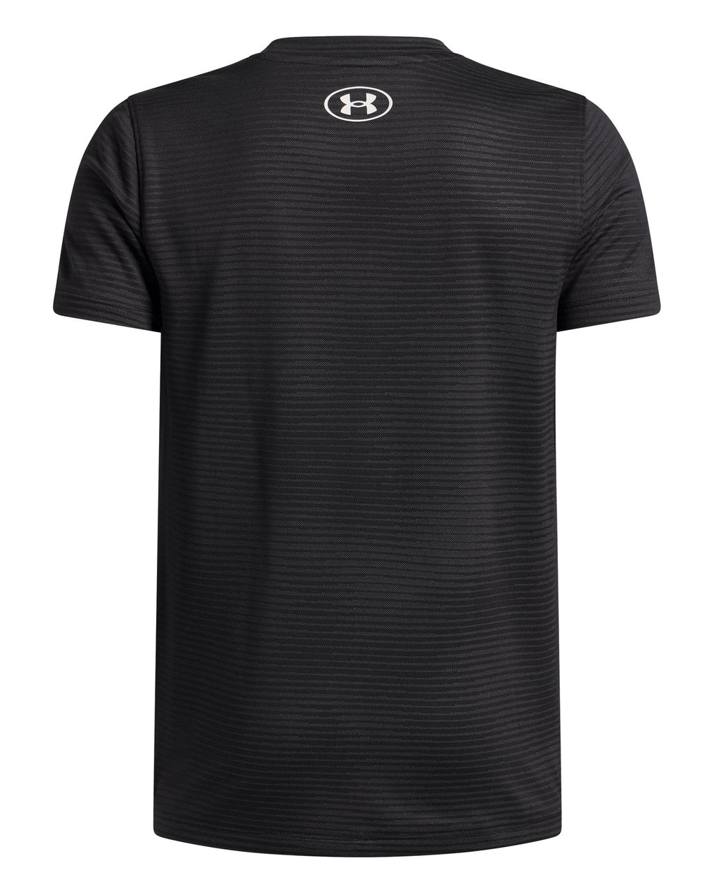 UA Tech™ Vent Jacquard Boys' Short Sleeve - Black