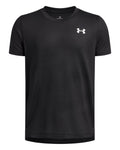 UA Tech™ Vent Jacquard Boys' Short Sleeve - Black