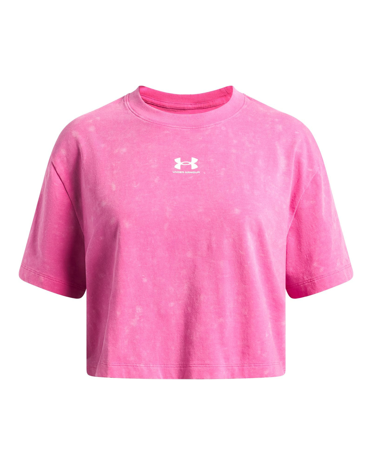 UA Rival Wash Girls' Short Sleeve - Pink