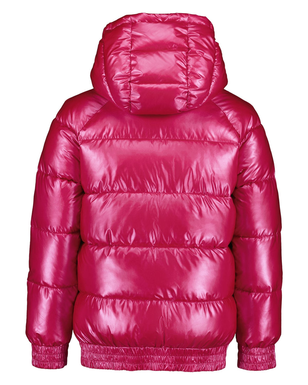 UA Metallic Bomber Girls' Puffer Jacket - Pink