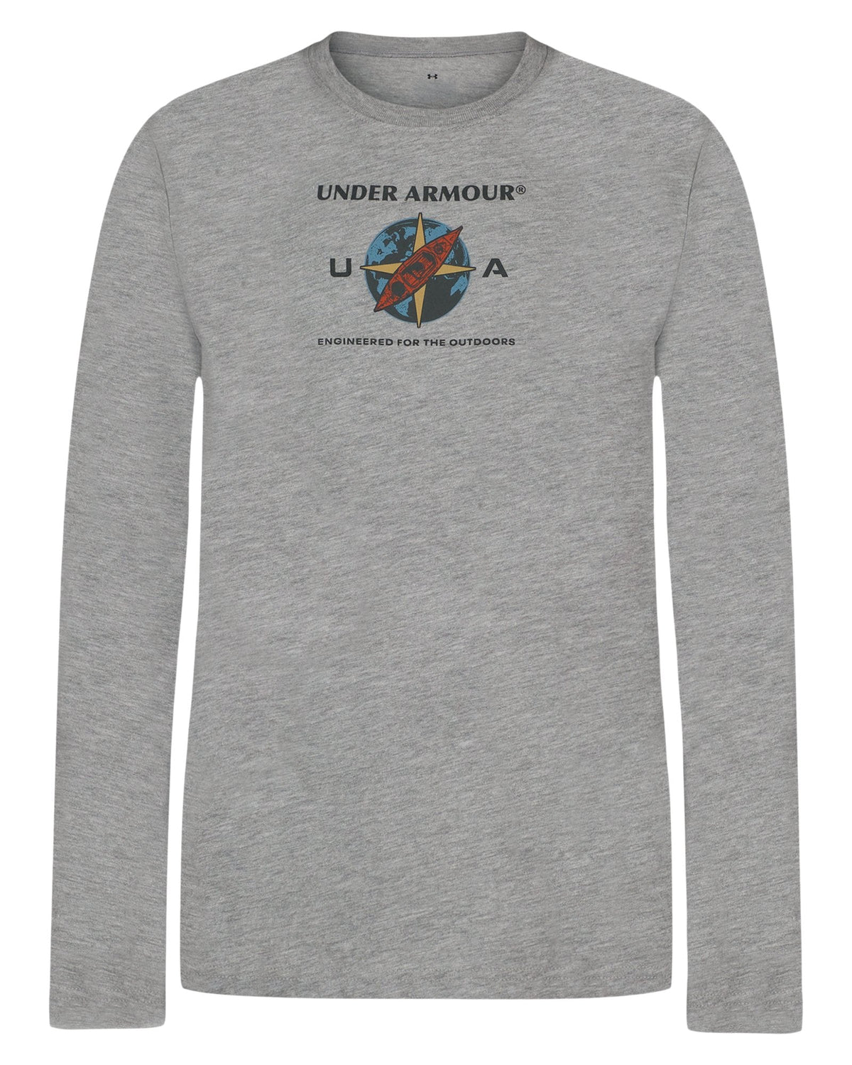 UA Outdoor Ocean Boys' Long Sleeve - Gray