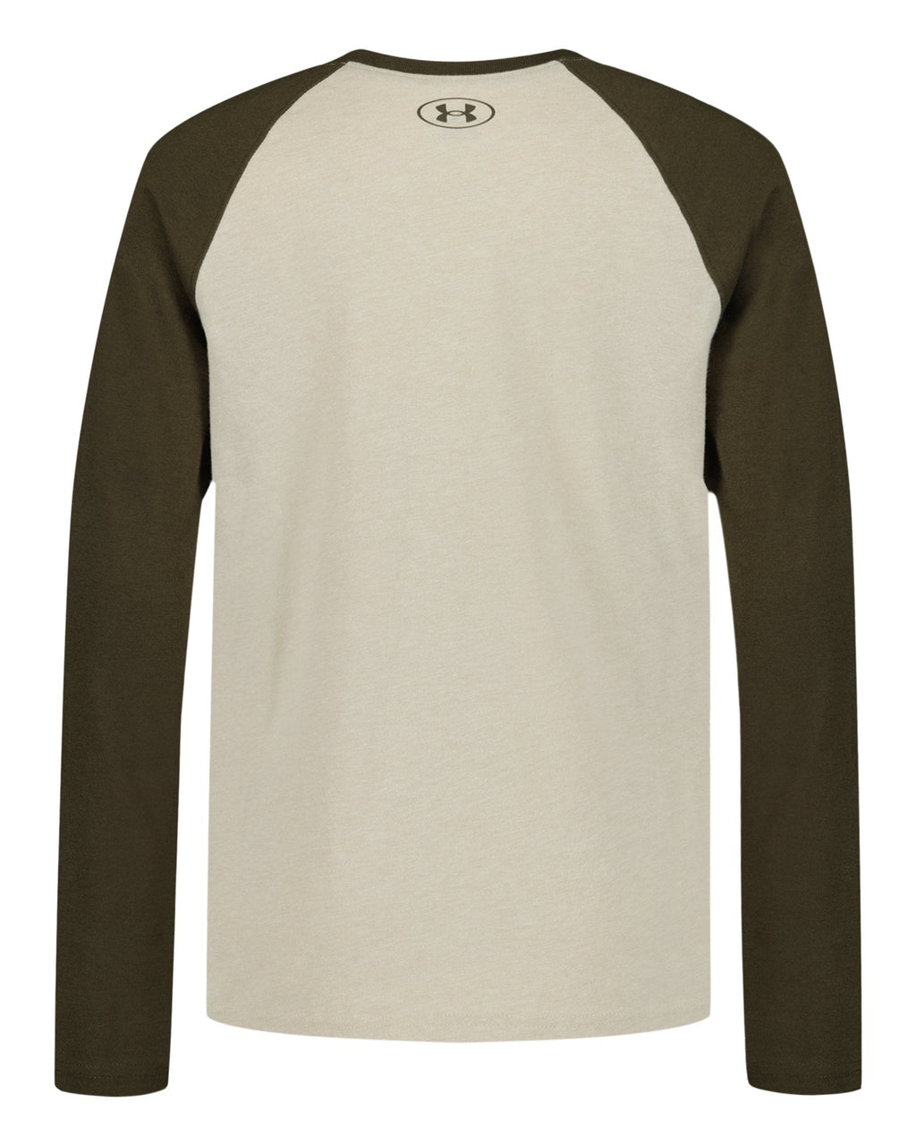 UA Frogskin Boys' Long Sleeve Raglan - Brown