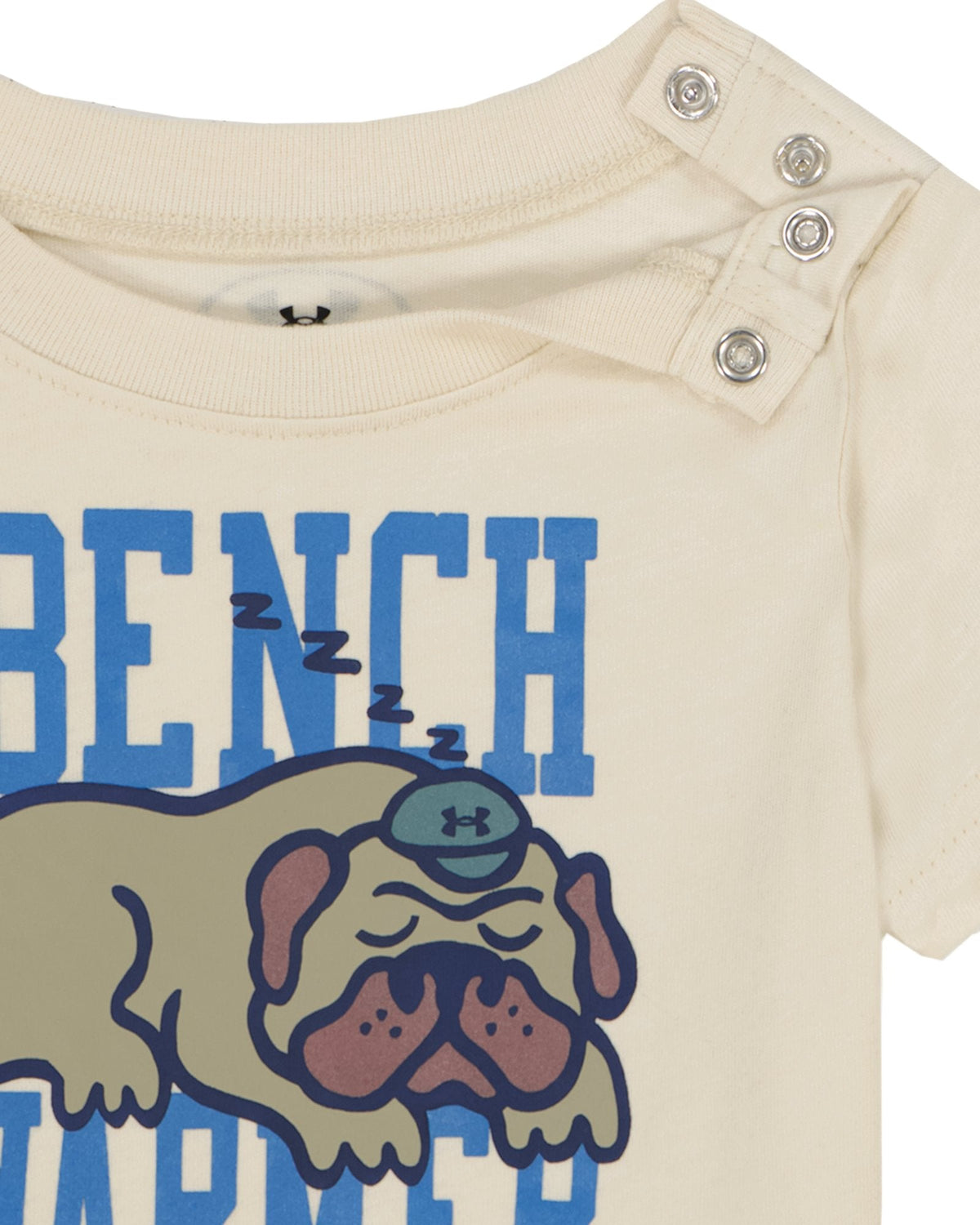 UA Bench Warmer Newborn Boys' Short Sleeve Set - Brown