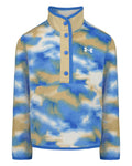 UA Printed Microfleece Little Boys' ½ Snap Collar Pullover - Brown