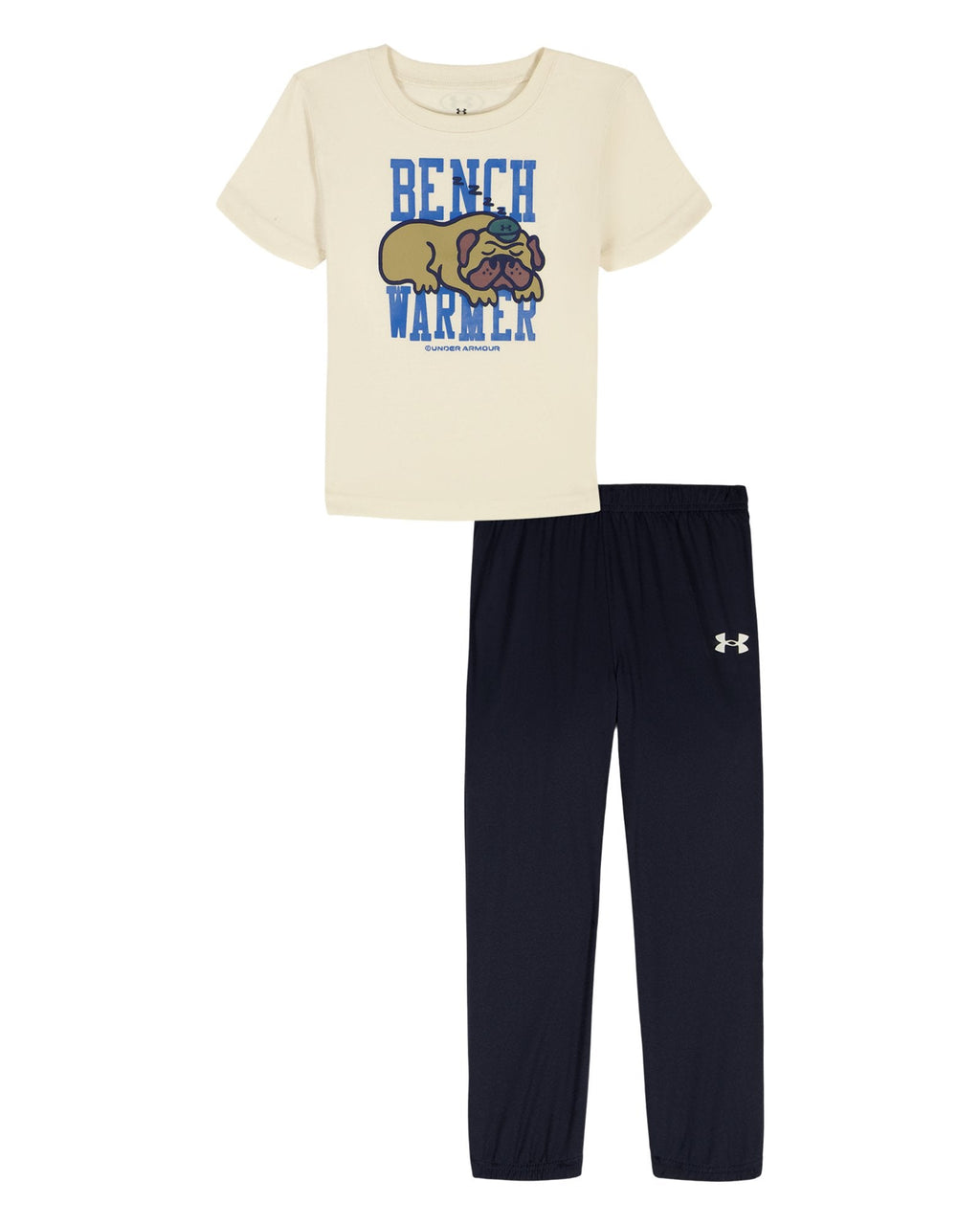 UA Bench Warmer Infant Boys' Short Sleeve Set - Brown