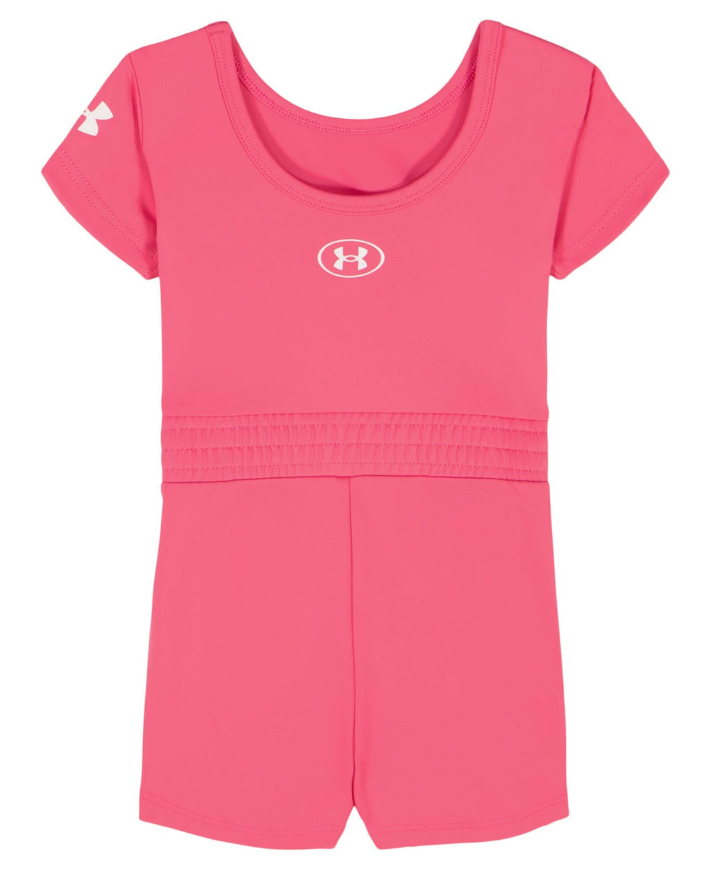 UA Short Sleeve Newborn Girls' Romper - Pink