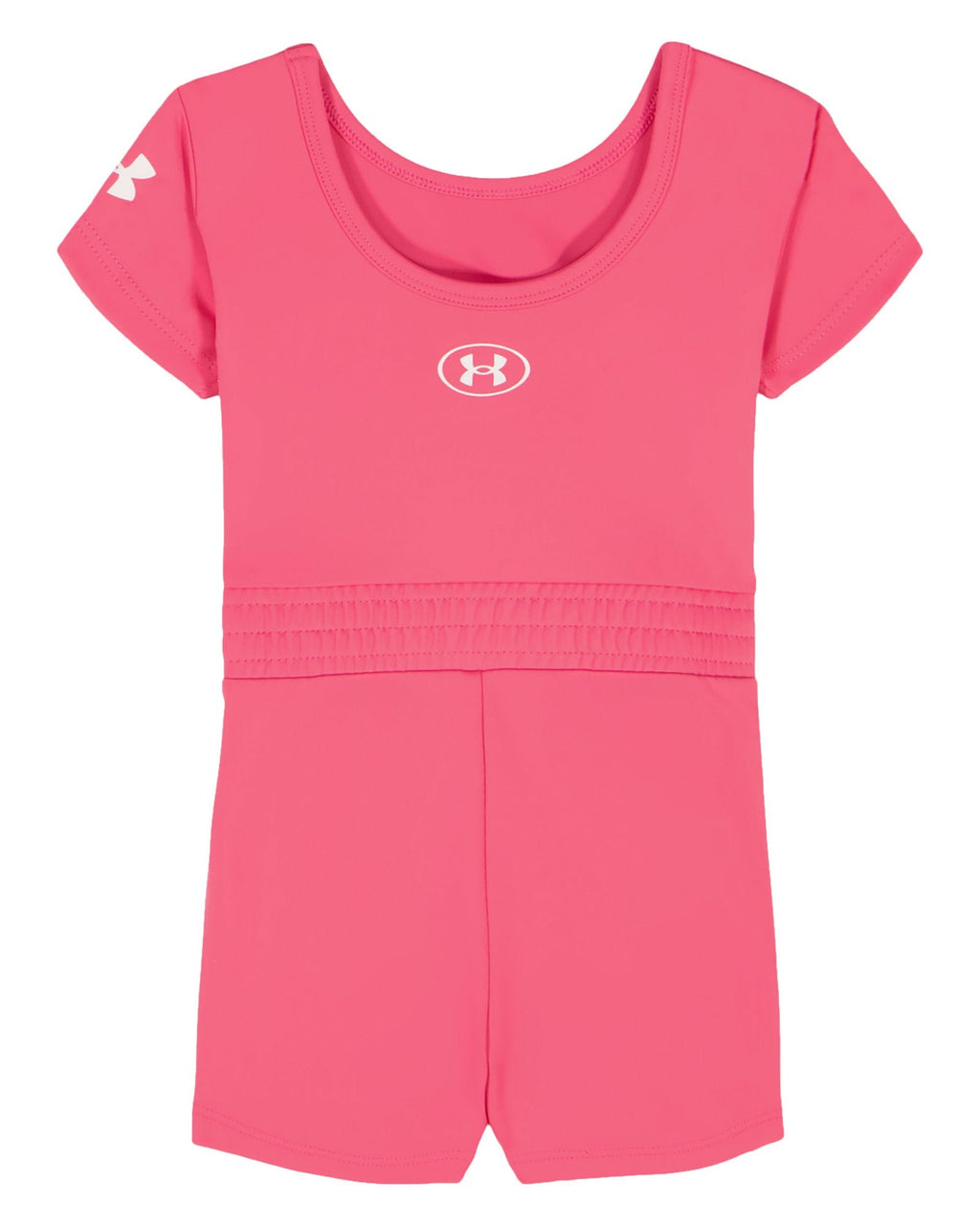 UA Short Sleeve Newborn Girls' Romper - Pink