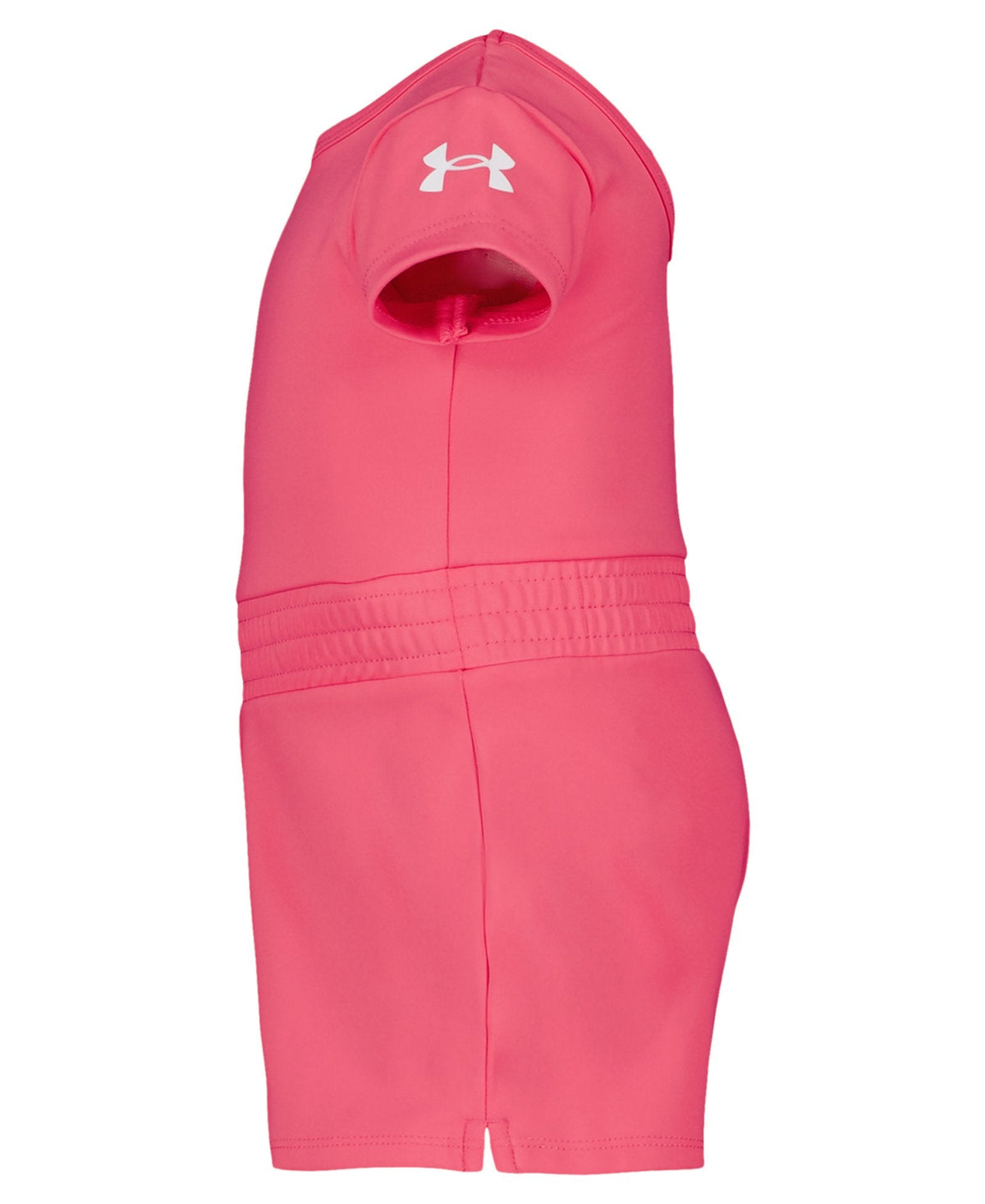UA Short Sleeve Newborn Girls' Romper - Pink