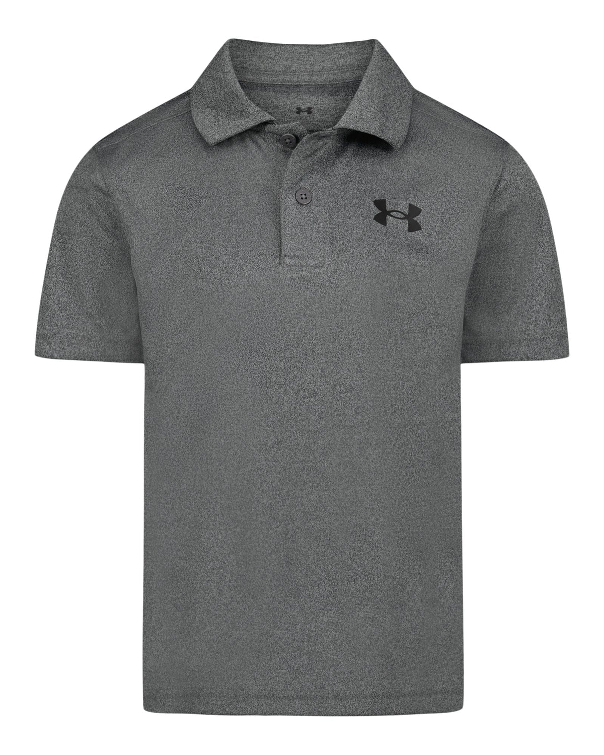 UA Matchplay Twist Little Boys' Polo - Gray
