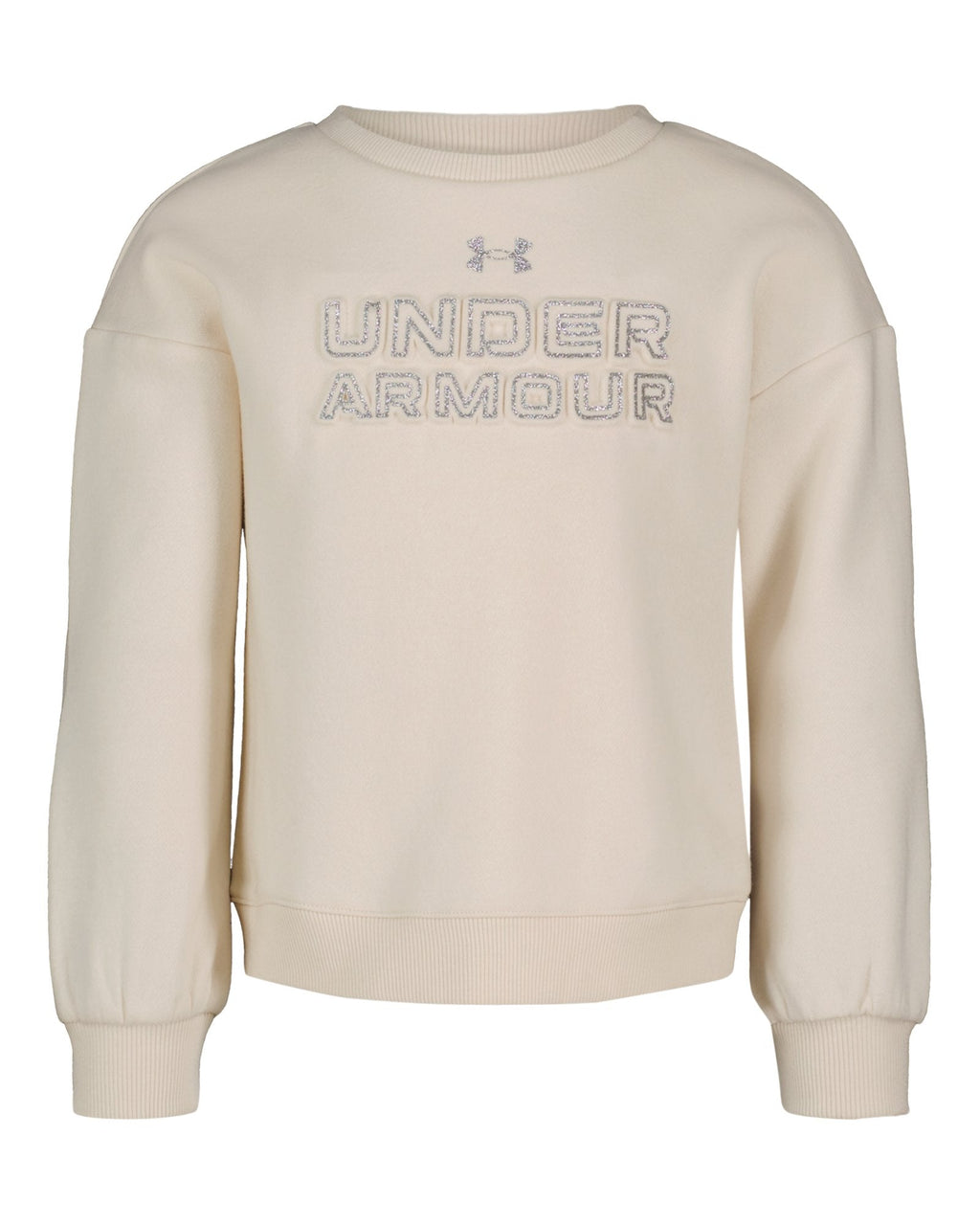 UA Rival Little Girls' Crewneck Pullover - Brown