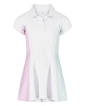 UA Colorblock Infant Girls' Polo Dress - White
